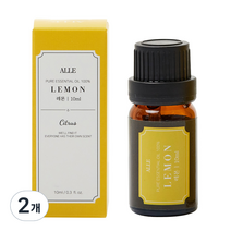 알레 퓨어 에센셜 오일 백프로 레몬, 10ml, 2개