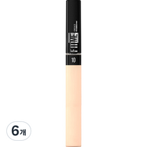 메이블린 뉴욕 핏미 리퀴드 컨실러 6.8ml, 10 라이트, 6개