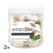 권뱅푸드 볶은 여주 돼지감자차, 60g, 1개입, 2개