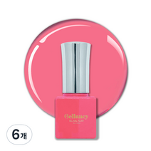 벨랑시 원스텝 젤네일 5ml, SN 11 핑크, 6개
