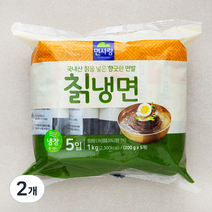 면사랑 칡냉면 5입, 1kg, 2개
