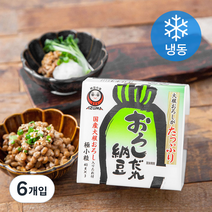 아쯔마 무즙 낫토, 40g, 6개입