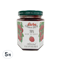다보 라즈베리잼, 200g, 5개