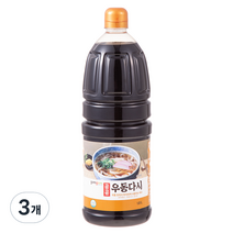 곰곰 우동다시, 1.8L, 3개