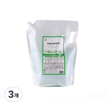 에버미라클 EM 세탁세제 리필, 2L, 3개