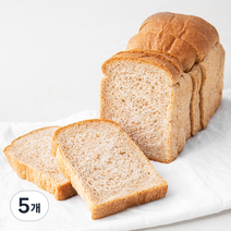 브로드카세 단백질을더한 발효종 통밀식빵, 5개, 390g