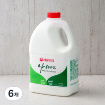 서울우유 1급A우유, 2300ml, 6개