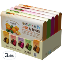 제키스 제주 종합 초콜릿, 200g, 3세트