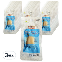 스팀푸드 닭고기맛 애완동물 간식 30P, 담백한 닭고기맛, 3박스