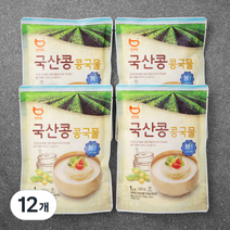 생채움 국산 콩 콩국물, 320g, 12개