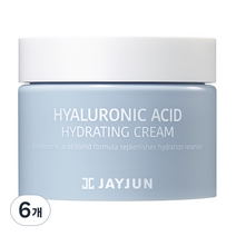 제이준 히알루론산 하이드레이팅 크림, 50g, 6개