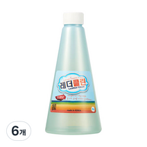 레더클린 가죽세탁 세제, 400ml, 6개