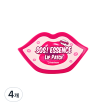 베리썸 SOS 에센스 립 패치, 30개입, 4개