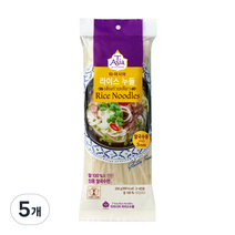 티아시아키친 라이스누들 쌀국수용 3mm, 5개, 250g
