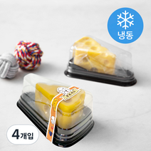 도그쿡 뽀뽀 치즈케이크 (냉동), 치즈, 4개입