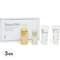 내추럴더마프로젝트 트래블 키트 4종 세트, 3세트