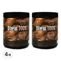 헬로우그린 칡 분말 가루 통, 250g, 4개
