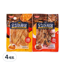 서울지앤비 오징어세상 살포구이 오징어 60g + 철판구이 오징어 60g 세트, 4세트