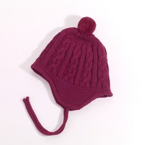 까꿍놀이터 아동용 꽈배기귀달이모자