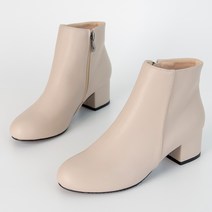 쿠키세븐 심플 기모 앵클부츠 Y0014