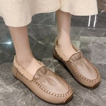 여성용 리엘키더 털 로퍼