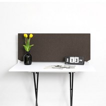 까사마루 이브 책상형 가림막 파티션 1000 x 400 mm, 그레이
