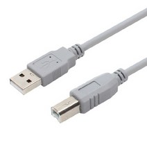 [usb2.0선택기41] 엠비에프 USB 2.0 B타입 연결 케이블, 1개, 5m