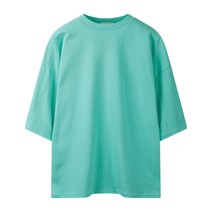 해리슨 특양면 오버핏 7부 티셔츠 MDL1450