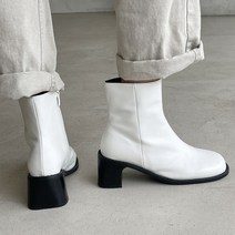 여성용 블랙101 크리스티 앵글부츠 C133_8101