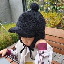 후니네 아동용 뽀그리 귀달이 모자