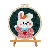 다마 집콕시리즈 DIY 펀치니들 자수 키트, 1세트, 03
