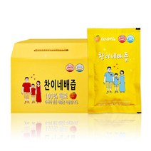 찬이네과수원 배즙 100ml, 50개, 배즙/100ml 50포 착즙주스