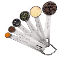 스태리 스테인리스 계량스푼 6종 세트, 1세트