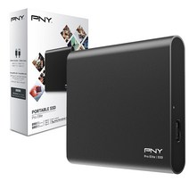 PNY CS2060 Pro Elite Portable SSD PSD0CS2060-1TB-RB, 1024GB, 블랙