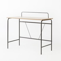 블루밍홈 크로우 노트북 책상 100 x 48 x 86 cm, 다크오크