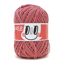 니뜨 올리오 뜨개실 70g, 706 인디핑크, 1개