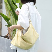소프트 패브릭 체인 숄더백 GH10_RD_148