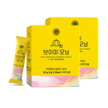 투오가닉 브이미 모닝 호박분말 100%, 60g, 2개