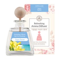 더허브샵 기분좋은 아로마 카 디퓨저 100ml, 아쿠아시크릿, 1개