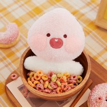 카카오프렌즈 베이비드리밍 볼 발그레 포슬인형 어피치 인형쿠션, 혼합색상
