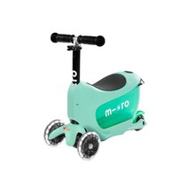 마이크로킥보드 미니투고 디럭스 LED 아동용킥보드, 민트