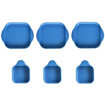 디유 전자레인지용 큐티 나눔접시 6종 세트 네이비, 1세트, 플레이트 대 3p + 앞접시 소 3p