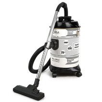 폼메이드 프리미엄 25L 대용량 코드길이 8m 업소용 진공 청소기, 실버 + 아이보리, GBS-BUVC1200BE