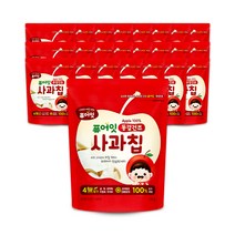 퓨어잇 동결건조 사과칩, 25개, 사과