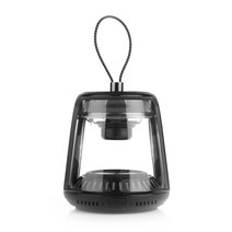 캔디 휴대용 미니 포터블 LED 무드등 겸용 블루투스 스피커 BS-10, 블랙