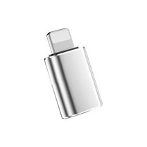 심플라인 USB 3.0 to 애플 라이트닝 8핀 OTG 젠더, 실버, 1개