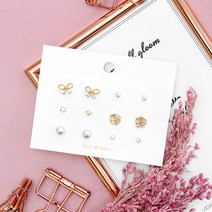비단길 로즈리 주니어 데일리 귀걸이 12p