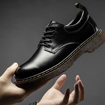 ART com 수제 가죽 캐쥬얼 마틴 부츠 FA0122