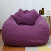 프리미엄 1인용 빈백소파 S L03, 퍼플