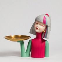 북유럽 브릿지걸 오브제, 핑크